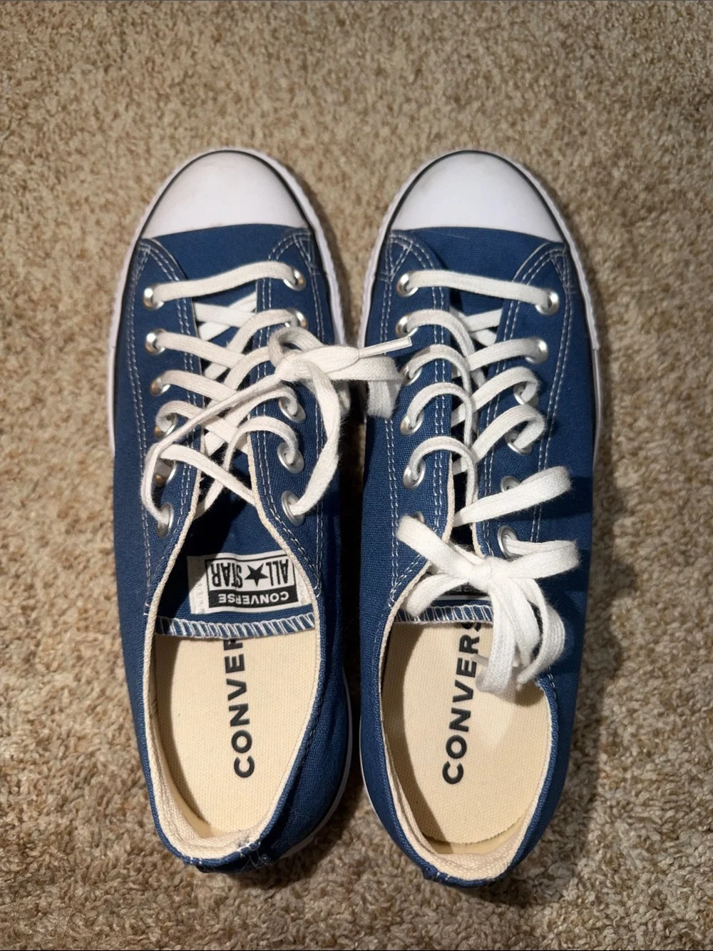 N/A blue converse